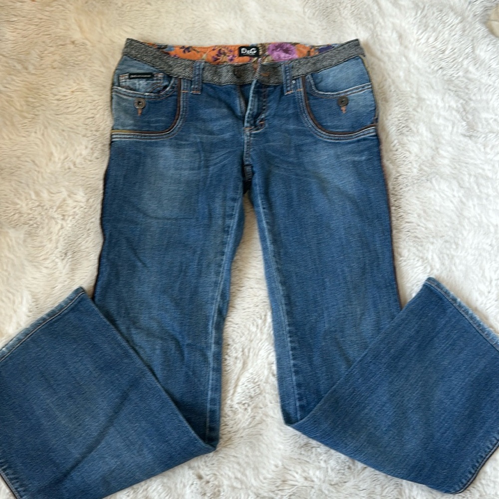DOLCE AND GABANNA DENIM PANTS
